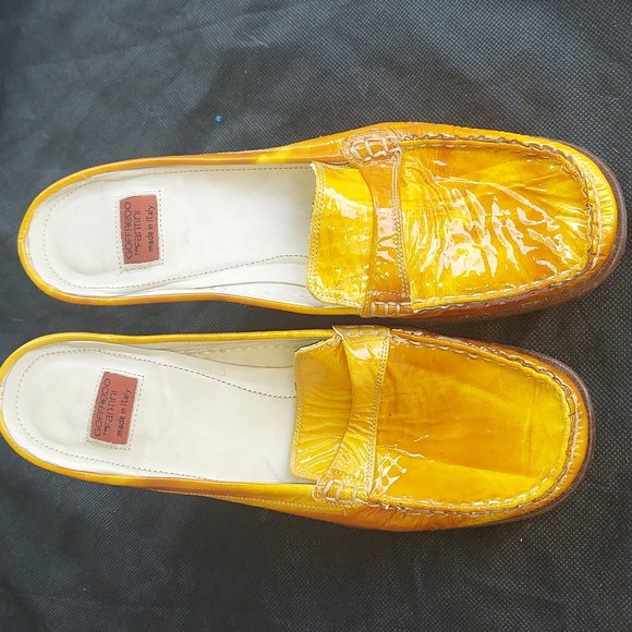 Leather Slides made in Italy - Picture 1 of 5